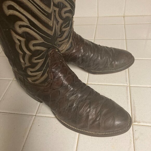 TONY LAM EL REY VINTAGE BOOTS 10 D main image 5